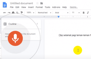 Cara Menggunakan Google Docs Voice Typing Indonesia