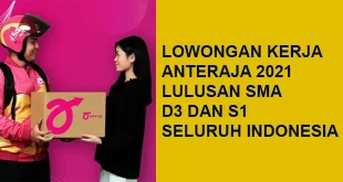 Lowongan Kerja Kurir Anteraja Seluruh Indonesia 2021
