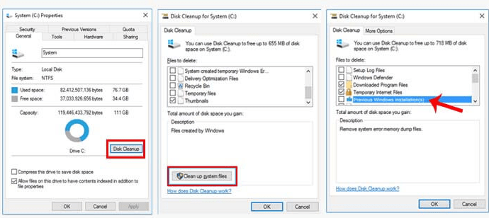 Cara Menghapus Windows Old Menggunakan Disk Cleanup