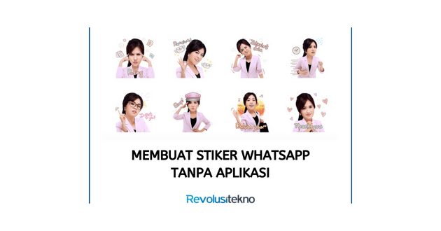 Membuat Stiker WhatsApp Tanpa Aplikasi