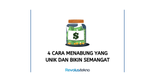 Cara Menabung yang Unik dan Bikin Semangat