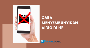 cara menyembunyikan vidio di hp