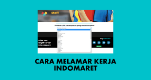 Cara Melamar Kerja Indomaret