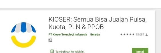 Aplikasi Jual Pulsa Kiozer