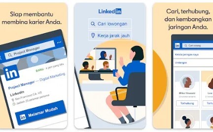 Aplikasi Lowongan Kerja LinkedIn