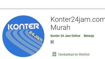 Aplikasi Jual Pulsa Konter24jam.com