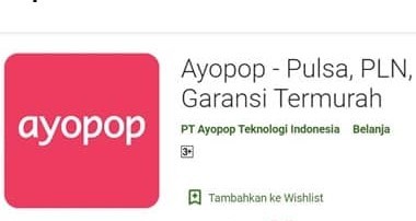 Aplikasi Jual Pulsa Ayopop