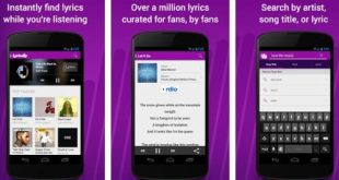 10 Aplikasi Lirik Lagu For Android Terbaik, Paling Lengkap 2023