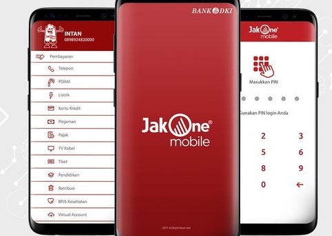 Aplikasi E-Wallet JakOne Mobile