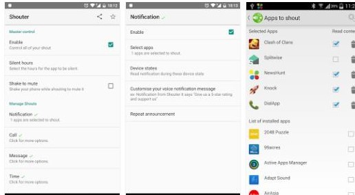 Aplikasi Android Shouter