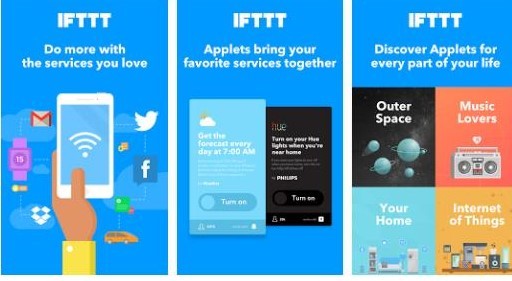 Aplikasi Android IFTTT