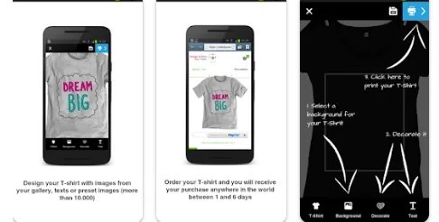Aplikasi Desain Baju Design & Get Your T-Shirt