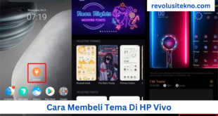 Cara Membeli Tema Di HP Vivo