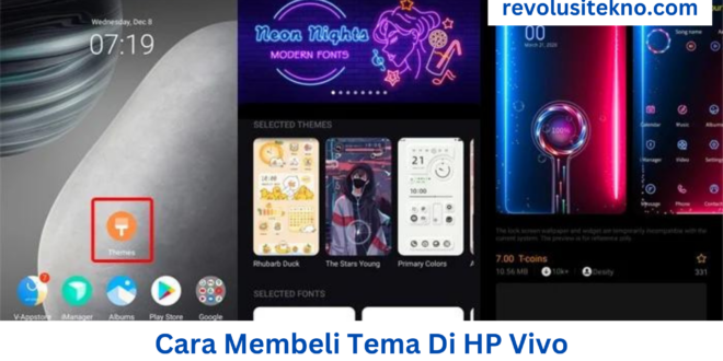 Cara Membeli Tema Di HP Vivo