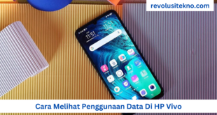 Cara Melihat Penggunaan Data Di HP Vivo