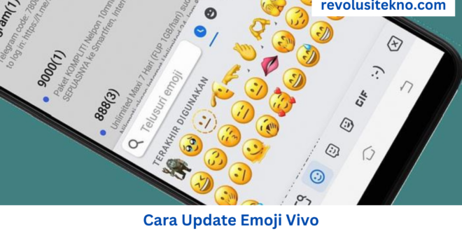 Cara Update Emoji Vivo