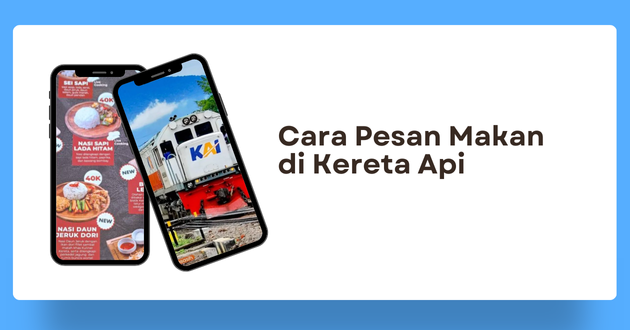 cara pesan makan di kereta api